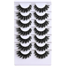 Load image into Gallery viewer, APCYUST Lashes Wispy False Eyelashes Strips 4 Styles Cat Eye Strip Lash Natural Looking Fake Mink Eyelash Pack Short Fluffy Full Faux Lashes that Look Like Extensions Clear Band Pestañas Postizas