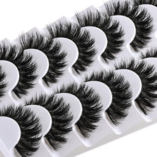 Load image into Gallery viewer, APCYUST Lashes Wispy False Eyelashes Strips 4 Styles Cat Eye Strip Lash Natural Looking Fake Mink Eyelash Pack Short Fluffy Full Faux Lashes that Look Like Extensions Clear Band Pestañas Postizas