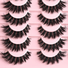 Load image into Gallery viewer, APCYUST Lashes Wispy False Eyelashes Strips 4 Styles Cat Eye Strip Lash Natural Looking Fake Mink Eyelash Pack Short Fluffy Full Faux Lashes that Look Like Extensions Clear Band Pestañas Postizas