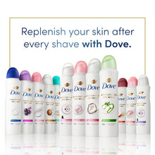 Load image into Gallery viewer, Dove Advanced Care Antiperspirant Deodorant Spray Apple &amp; White Tea Antiperspirant deodorant to help skin barrier repair by boosting skin's ceramide levels 72-hour odor and sweat protection 3.8 oz