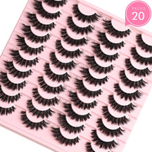 Load image into Gallery viewer, APCYUST Lashes Wispy False Eyelashes Strips 4 Styles Cat Eye Strip Lash Natural Looking Fake Mink Eyelash Pack Short Fluffy Full Faux Lashes that Look Like Extensions Clear Band Pestañas Postizas
