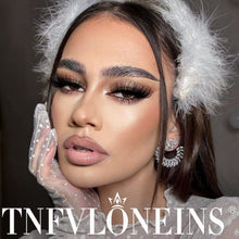 Load image into Gallery viewer, 14 Pairs Wispy Mink Lashes False Eye Lashes Natural Look 5D Volume 16mm Fake Eyelashes Pack by TNFVLONEINS