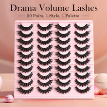 Load image into Gallery viewer, APCYUST Lashes Wispy False Eyelashes Strips 4 Styles Cat Eye Strip Lash Natural Looking Fake Mink Eyelash Pack Short Fluffy Full Faux Lashes that Look Like Extensions Clear Band Pestañas Postizas