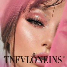 Load image into Gallery viewer, 14 Pairs Wispy Mink Lashes False Eye Lashes Natural Look 5D Volume 16mm Fake Eyelashes Pack by TNFVLONEINS
