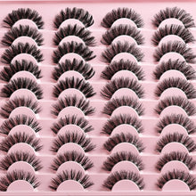 Load image into Gallery viewer, APCYUST Lashes Wispy False Eyelashes Strips 4 Styles Cat Eye Strip Lash Natural Looking Fake Mink Eyelash Pack Short Fluffy Full Faux Lashes that Look Like Extensions Clear Band Pestañas Postizas