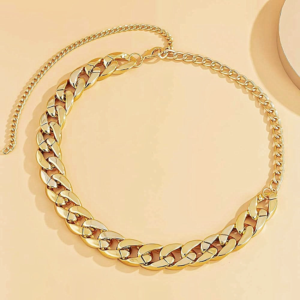 GOLD CUBAN LINK WAIST CHAIN