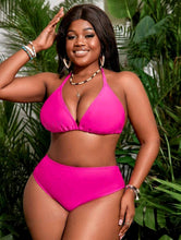 Load image into Gallery viewer, Pink Paradise 4 Piece Bikini Swim Set Beach Vacation Wear