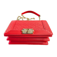 Load image into Gallery viewer, RED GOLD CHAIN CASUAL HANDBAG