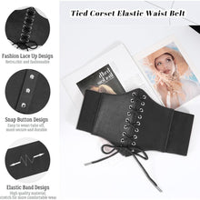 Load image into Gallery viewer, Lace Me Up Corset Waist Belt