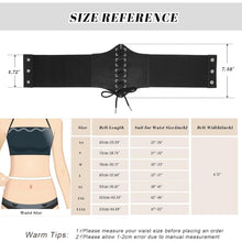 Load image into Gallery viewer, Lace Me Up Corset Waist Belt