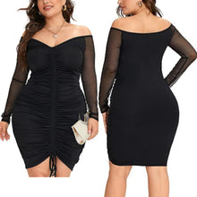 Load image into Gallery viewer, Keep It Classy Midi Dress Black