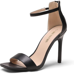 Classic Ankle Strap High Heel Sandals