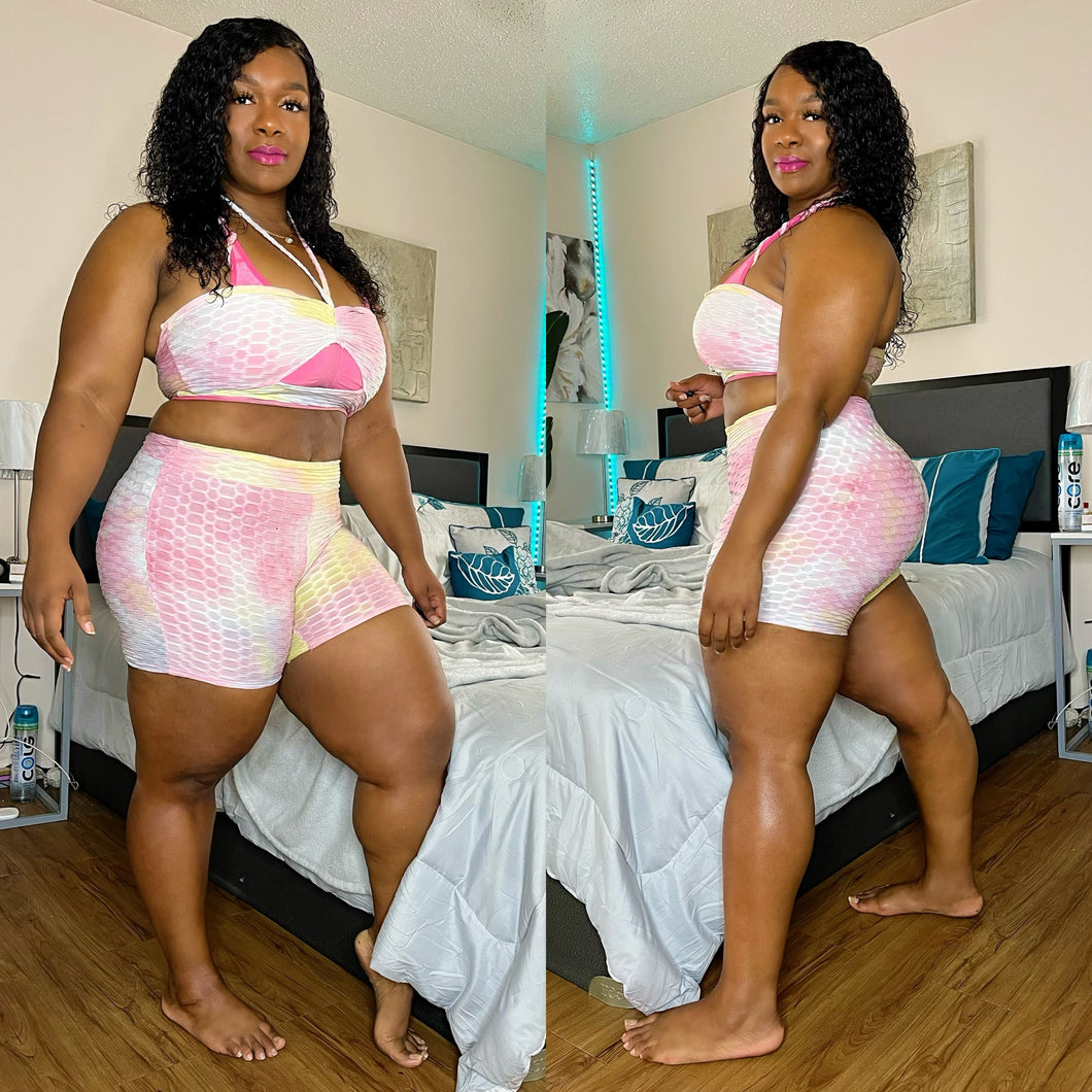 Cotton Candy 2 Piece Shorts Set