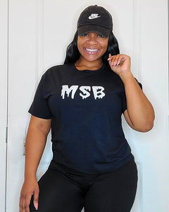 Msb T-Shirt Black/White