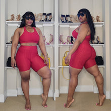 Load image into Gallery viewer, Fiery Red Short Set