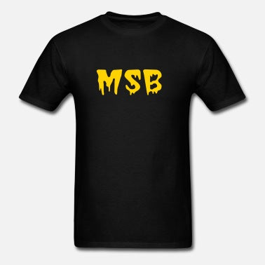 MSB TEE BLACK/GOLD