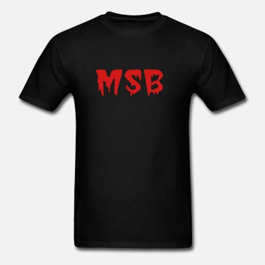 MSB TEE BLACK/RED